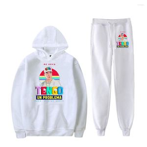 Hoodies voor heren MC Davo 2D-sweatshirts Recreatieve joggingbroek Sportpak Heren- en damessets