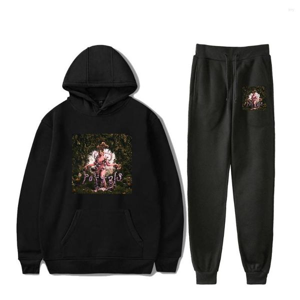 Sweats à capuche pour hommes Melanie Martinez Portals Sweat à capuche Pantalon de survêtement Ensemble deux pièces Sweat-shirts Pantalons de survêtement 2023 Musique Femmes Hommes Ensembles