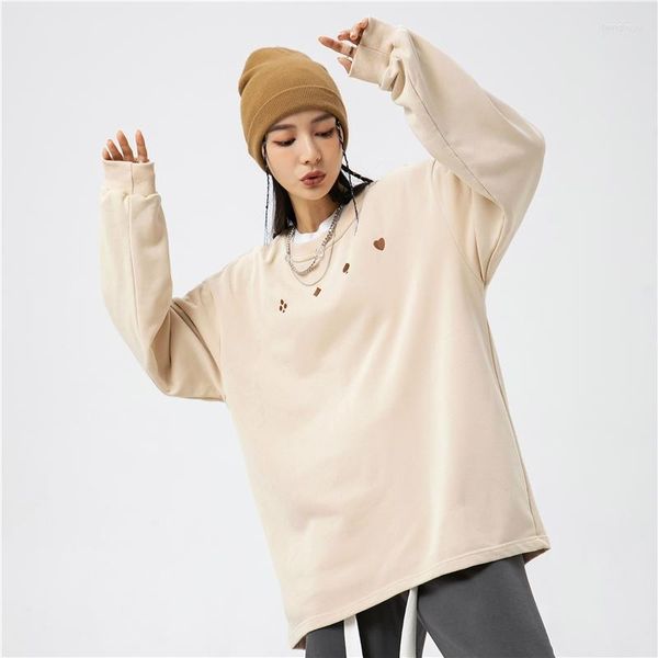 Sweats à capuche pour hommes Harajuku Cool Blouse Streetwear Sweat-shirt unisexe Simplicité Mode coréenne Femmes Pulovers Ins Pastel Goth Couples
