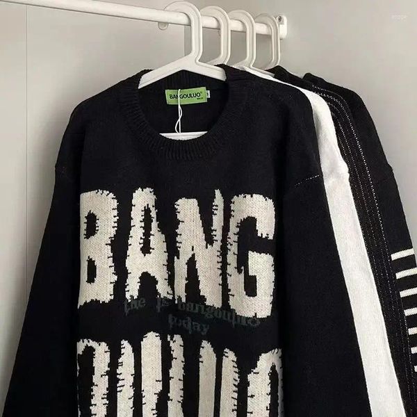 Felpe con cappuccio da uomo uomo e donna autunno inverno personalizzato lettera retrò top coppia allentata tendenza casual americana manica lunga Harajuku Y2k