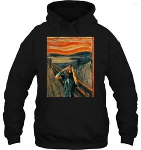 Sweats à capuche pour hommes Sweat à capuche pour homme Mode Cool Funny The Scream (Death Grips) Personnalisé Imprimé Femmes Streetwear