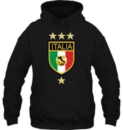 Heren Hoodies Men Hoodie Italië Socceror Italia Retro voetballer Jersey Women Streetwear