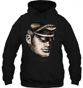 Heren Hoodies Men Hoodie Women Sweater Custom Tom Finland Art Round Collar White