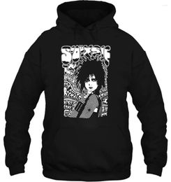 Heren Hoodies Men Hoodie Women Sweater Siouxsie Sioux The Banshees Post Punk Goth Gig Flyer S-5XL