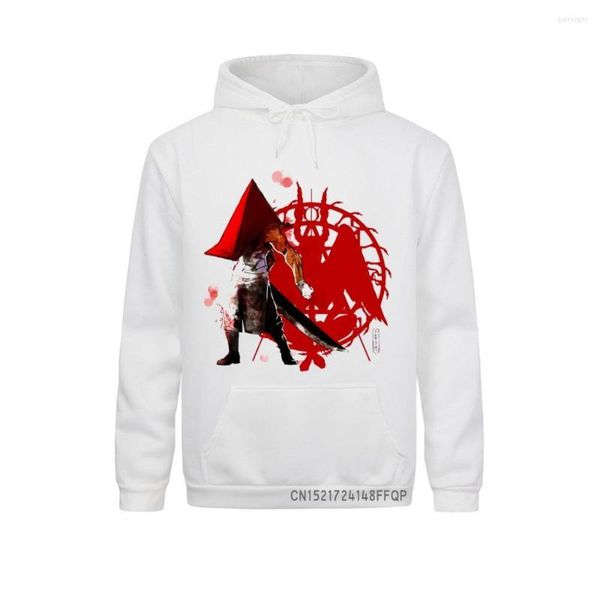 Sudaderas con capucha para hombre, jersey para hombre, The Dreadful Pyramid Head, Silent Hill Monster, juego de terror, villano, sudaderas con ilustraciones impresionantes para hombre