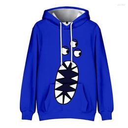 Mannen Hoodies mannen Garten Van Banban Merch Eurovisie Contest Harajuku Mode Voor Mannen/Vrouwen Sweatshirt Lange Mouw