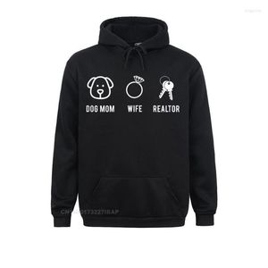 Sudaderas con capucha para hombre, sudaderas bonitas de bienes raíces para mujer, perro, mamá, esposa, agente inmobiliario, sudadera con capucha personalizada para hombre, ropa deportiva de playa alta