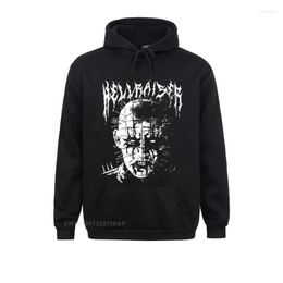 Heren hoodies heren sweatshirts heren haped pullover black metal pinhead hellraiser puzzlebox halloween hoodie te koop jas ontwerp