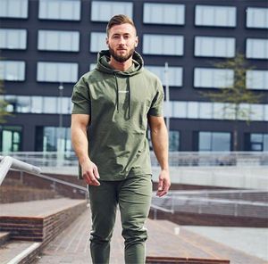 Sweats à capuche pour hommes Sweats pour hommes Hommes à manches courtes Mode Casual Sweat à capuche Sweat à capuche pour hommes Vêtements de sport pour hommes Haut