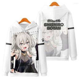 Sweats à capuche pour hommes Sweats à capuche pour hommes Sweat à capuche pour femme HOLOLIVE VTuber Shishiro Botan 3d Print Anime Men Sweat Kid Hip Hop Sexy Girl Sweat à capuche