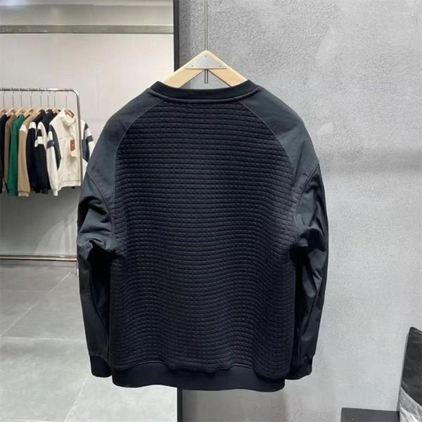 Sudaderas con capucha para hombres Camiseta suave Transpirable Manga larga Estilo simple Puño elástico Longitud media con bolsillo Ideal para otoño