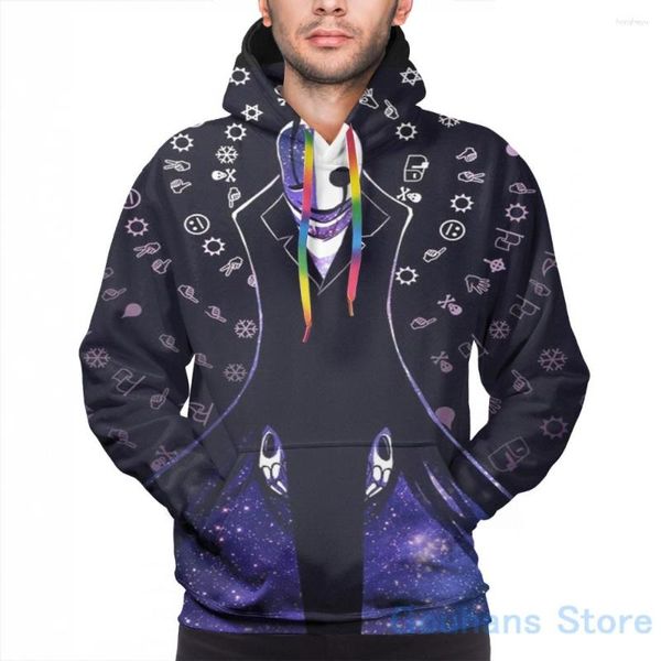 Sudaderas con capucha para hombre Sudadera para hombre para mujer Divertido Gaster Universe Print Casual Hoodie Streatwear