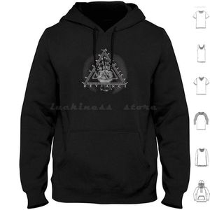 Heren hoodies Meshuggah Logo Hoodie Katoen Lange mouw Selling Death Metal Heavy Dorohedoro Judas