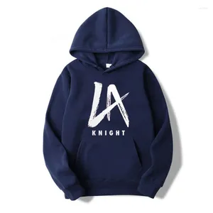 Heren Truien Marine LA Knight Logo Trui Hoodie 2024 Mode Lente Herfst Mannelijke Sweatshirt Sport Vrouwen Oversized Kleding Tops