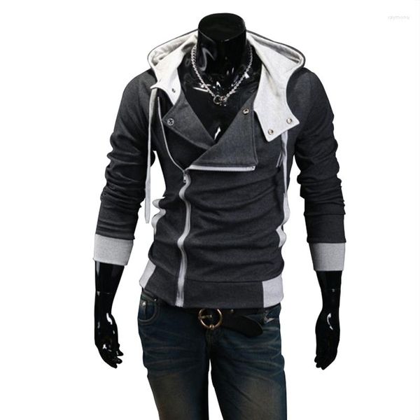 Sudaderas con capucha para hombre Niza Casual Hombre Sudadera con capucha Sudadera Slim Fit Hombre Cremallera Cardigan Prendas de abrigo Negro Blanco Ropa deportiva Hombres Chaqueta con capucha 6XL