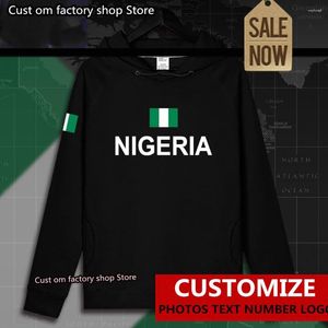 Sweat à capuche pour hommes Nigeria Nijeriya nigérian NG pulls à capuche pour hommes sweat-shirt mince vêtements de rue survêtement Nation 01