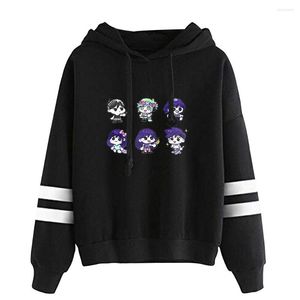 Heren hoodies omori game merch chibi logo pullover hoodie mode sweatshirt tracksuit