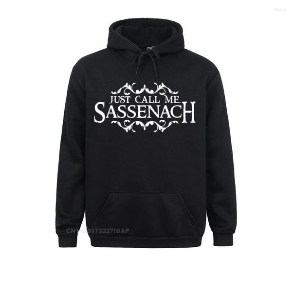 Sudaderas con capucha para hombre Outlander Shirt Just Call Me Sassenach Funny Gift Sudaderas Tight Wholesale Men Summer Print Sportswears