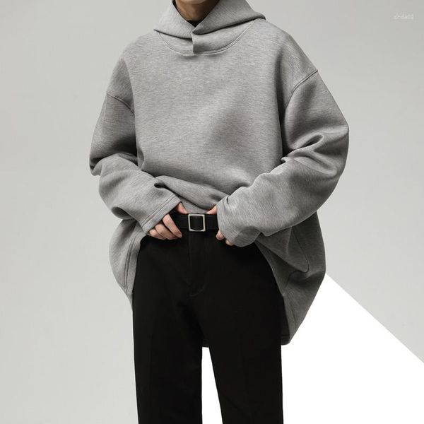 Sweats à capuche pour hommes surdimensionnés hommes mode décontracté gris noir sweat à capuche Streetwear pull ample à capuche hommes à capuche