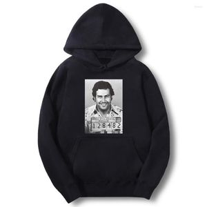 Mannen Truien Pablo Escobar Hoody Vintage Heren Kleding 2023 Lente Herfst Fleece Casual Mode Grappig Cool Warm Hip Hop mannen Sweatshirt