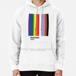 Sweats à capuche pour hommes Pantone Unity-Uniting The LgbtqiaCommunities With Color Hoodie Sweater 6xl Cotton Unity Queer Lgbtqia Lesbian Gay