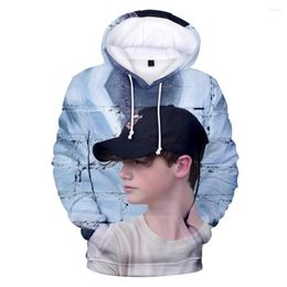 Sweats à capuche pour hommes Payton Moormeier 3D Harajuku à capuche garçons filles mignon sweat vêtements automne mode pulls vêtements de sport confortables