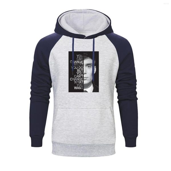 Sweats à capuche pour hommes Peaky Blinders émission de télévision imprimer sweat à capuche raglan hommes drôle automne sweat vêtements de sport Hip Hop hauts hiver polaire Harajuku