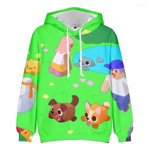 Heren Hoodies Pet Simulator X Hoodie Sweatshirt Game Cute Fashion Streetwear Women Men 2022 pullovers