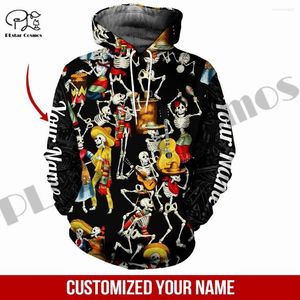 Sweats à capuche pour hommes PLstar Cosmos Est 3Dprinted Guitar Music Custom Name Lover Gift Harajuku Streetwear Unique Unisex Hoodies/Sweatshirt/Zip B-4