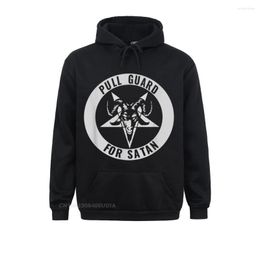 Hoodies voor heren Pull Guard For Satan Hoodie Women Party Sweatshirts Normaal 2023 Sportswears Lange mouw