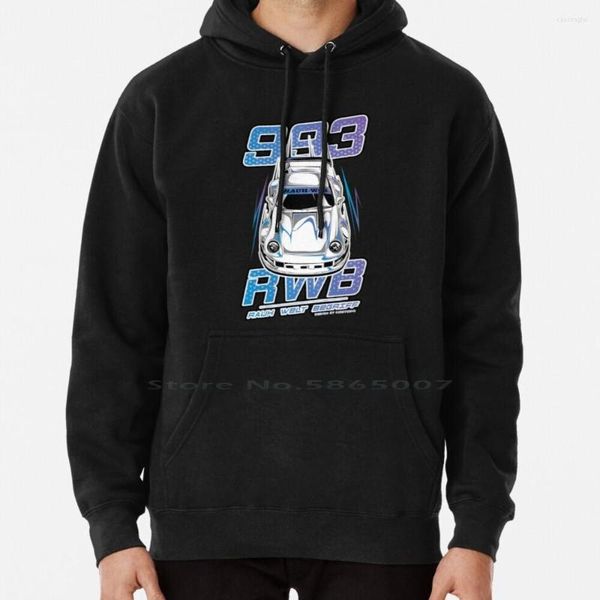 Sudaderas con capucha para hombre Rwb 993 Anime (azul) suéter con capucha 6xl algodón 964 Rauh Welt Begriff Widebody Slammed Stance Racecar 996 Car Art