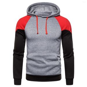 Heren Hoodies Slim Fit sweatshirt voor mannen Outparden Tracksuit Hoody Sport Fitness Hapleed Tops Green Orange