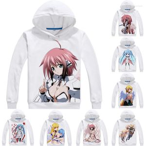 Sweats à capuche pour hommes Sora No Otoshimono 3D hommes Hip Hop à manches longues Anime la propriété perdue du paradis Ikaros femmes Cosplay sweats