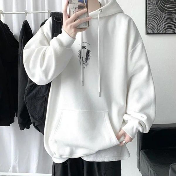 Sudadera para hombres Sport Sport Tops Tops Hip Hop Style Wing Wing Hape Winter Winter Thared Top Fast Fit Fit For Student