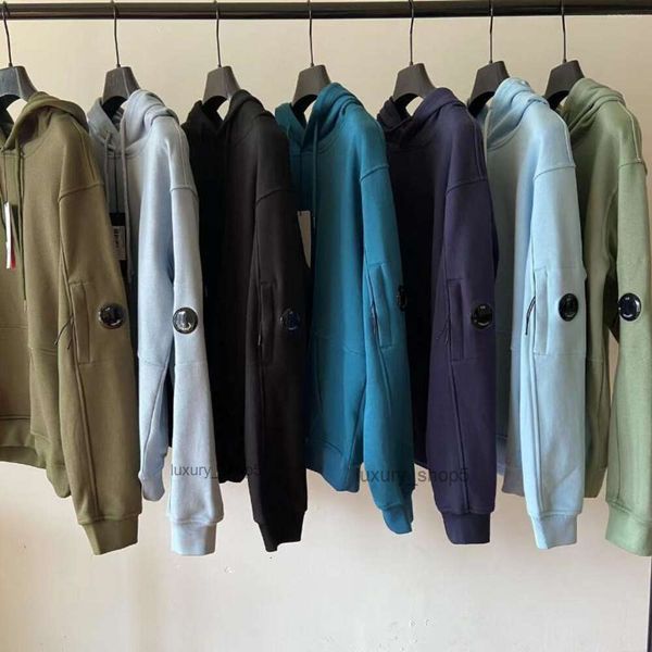 Sudaderas con capucha para hombre Primavera Otoño CP y sudadera con capucha de alta calidad para mujer Top de algodón Material de rizo Moda Sudaderas con capucha para hombre Sudaderas Chaqueta de diseñador