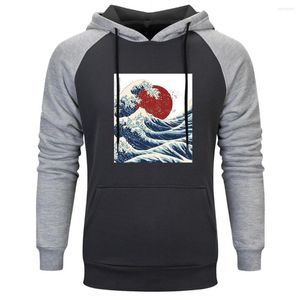 Heren Hoodies Sun Raglan Hooded Mens lange mouw mode sweatshirts en hoodie vrijetijdstops Clothing Pullovers Winter Autumn Supoleron