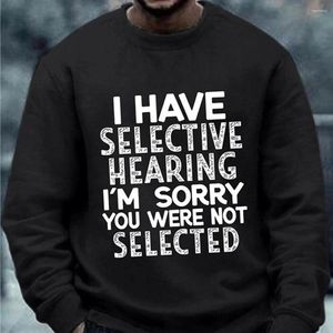 Heren Hoodies Sweatshirt Pullover Crew Neck Letter Grafische afdrukken Daily Sport Holiday 3D Print Basic Spring Fall Clothing