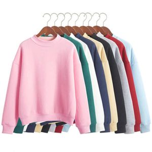 Heren Hoodies Sweatshirts 13 kleuren Dames Hoodie Casual Coltrui Sweatshirts Pullover Jack Uitloper Tops Losse Fleece Dik Gebreid Sweatshirt S-XXL 231205