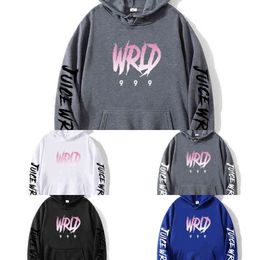 Sweats à capuche pour hommes 2020 Noir et blanc Rouge j Uicewrld Sweat à capuche Juice Wrld Juice Wrld Juicewrld Trap Rap Rainbow Glitch Juice World 0915H