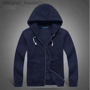 Heren Hoodies Sweatshirts 2021 nieuwe Hot koop Heren klein paard Hoodies en Sweatshirts herfst winter casual met een capuchon sportjack heren hoodies L230915