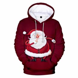 Sudaderas con capucha para hombres Sudaderas 2022 Nuevo 3D Sudadera con capucha para hombres Suéter de Navidad Niños adultos Sudadera con capucha divertida Señoras para hombres Tops para niños Mangas largas Otoño T221008