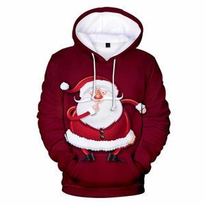 Heren Hoodies Sweatshirts 2022 Nieuwe 3d heren hoodie kersttrui volwassen kinderen grappige hoodie heren dames kinderen tops lange mouwen herfst T221008