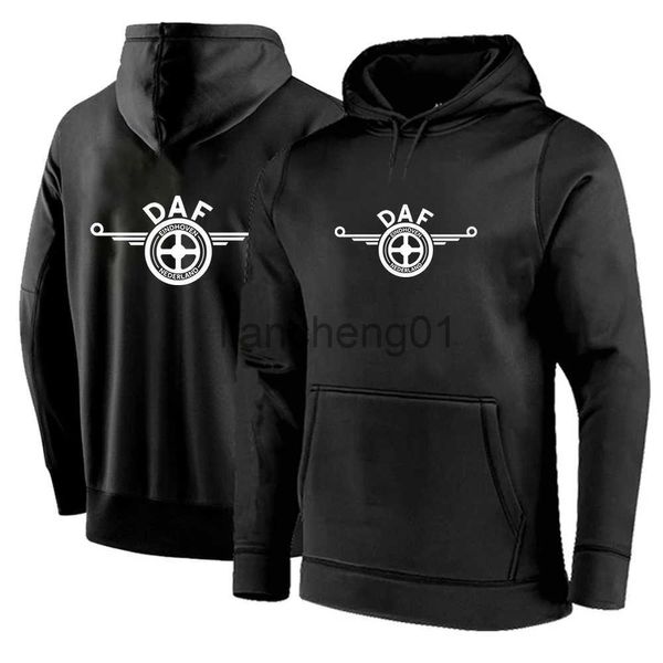 Sudaderas con capucha para hombre Sudaderas 2023 DAF TruCK Company Sudadera con capucha de color sólido para hombre Sudadera con capucha de manga larga de algodón a la moda Top x1012