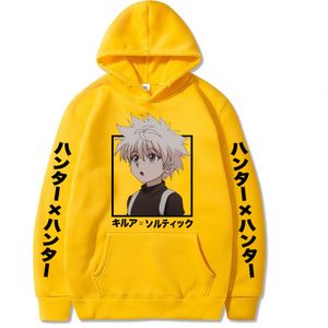 Heren Hoodies Sweatshirts 2023 Mannen En Vrouwen Hot Anime Hunter X Hunter Mode Lange Mouw Losse Herfst En Winter Uniex Hoodie 230914