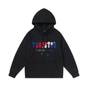 Heren Hoodies Sweatshirts 2023 Heren Trapstar Street Trend Handdoekborduurwerk Hoge kwaliteit Designer Fleece Heren Dames Trainingspakken Trui Joggingbroek Pakken