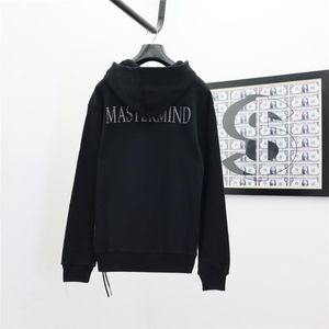 Sweats à capuche pour hommes Sweats 2023fw Mastermind Diamond Hoodie Hommes Femme 1: 1 -Quality Hooded Fashion Heavy Fabric MMJ Pullover