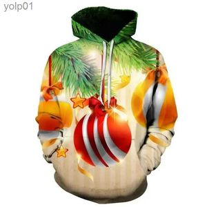 Herren Hoodies Sweatshirts 2024 Weihnachtsbaum Geschenk Hoodies Herren Herbst Winter 3D-Druck Anime Übergroße Freizeitkleidung Langarm Tops StreetwearL231107