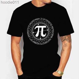 Sweats à capuche masculine 2024 Mathématique Pi Symbole Summer Mens à manches courtes T-shirt Cadeau Mens T-shirt Fun Mens T-shirt Unisexe Top Chemistry C24325