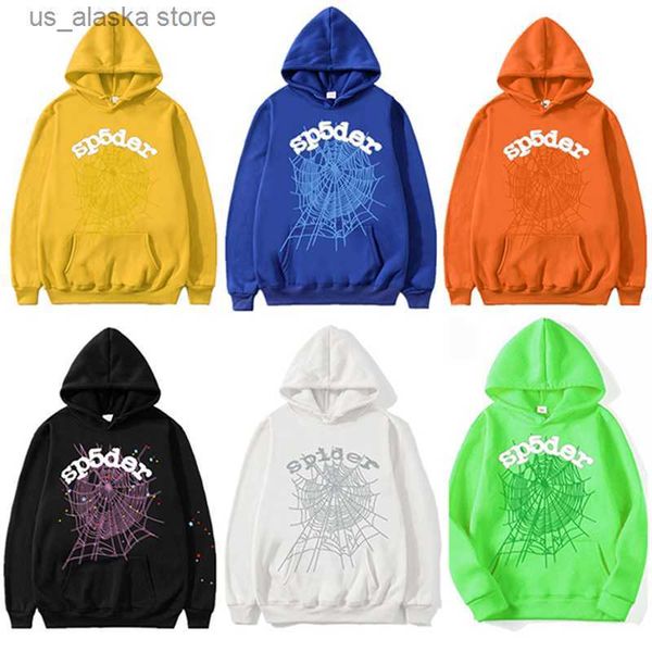 Sudaderas con capucha para hombre Sudaderas 23ss Ropa para hombre Sudaderas con capucha de diseñador Sudaderas Street Hip Hop Young Thug Spider Anime Harajuku Streetwear Tamaño asiático S-2XL T230731