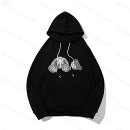 Heren Hoodies Sweatshirts 23ss Heren Dames Designer angels Hoodie trui Sweatshirts Street wear goose jassen pa of OW white fog bear palm hoodies